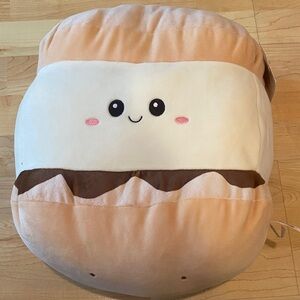 New with tags Tan and White S'mores Plush